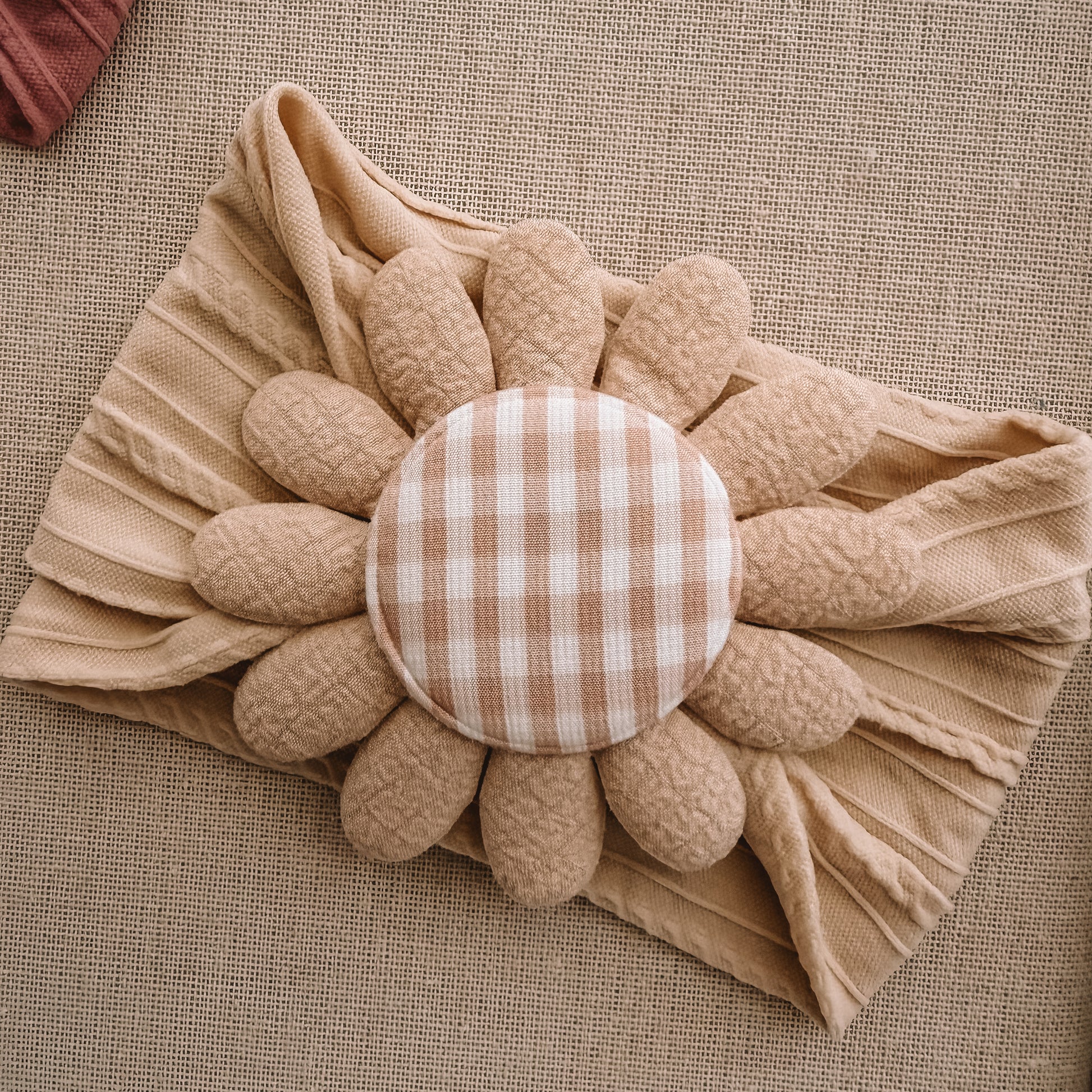 Daisy Gingham Headband