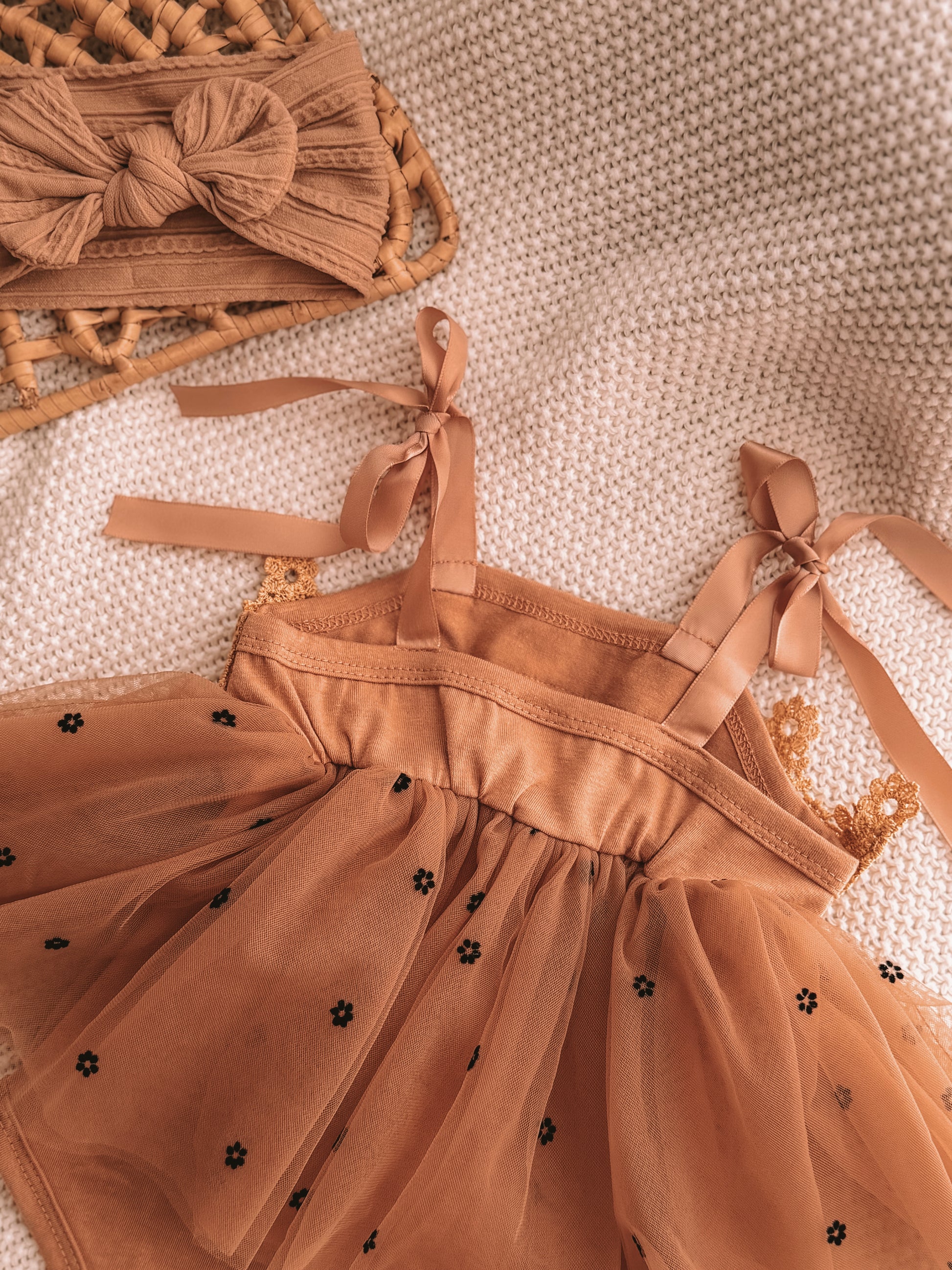 Golden Muse Tulle Romper