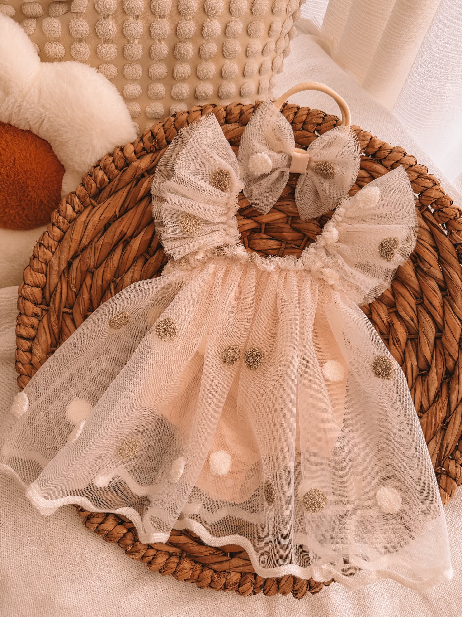 Polka Dots Dress Set