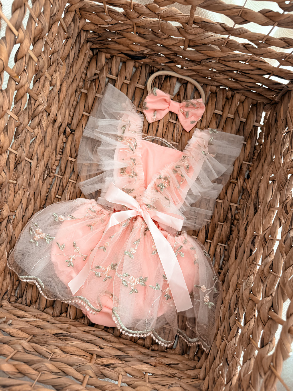 Pink Liitle Fairy  Romper Set