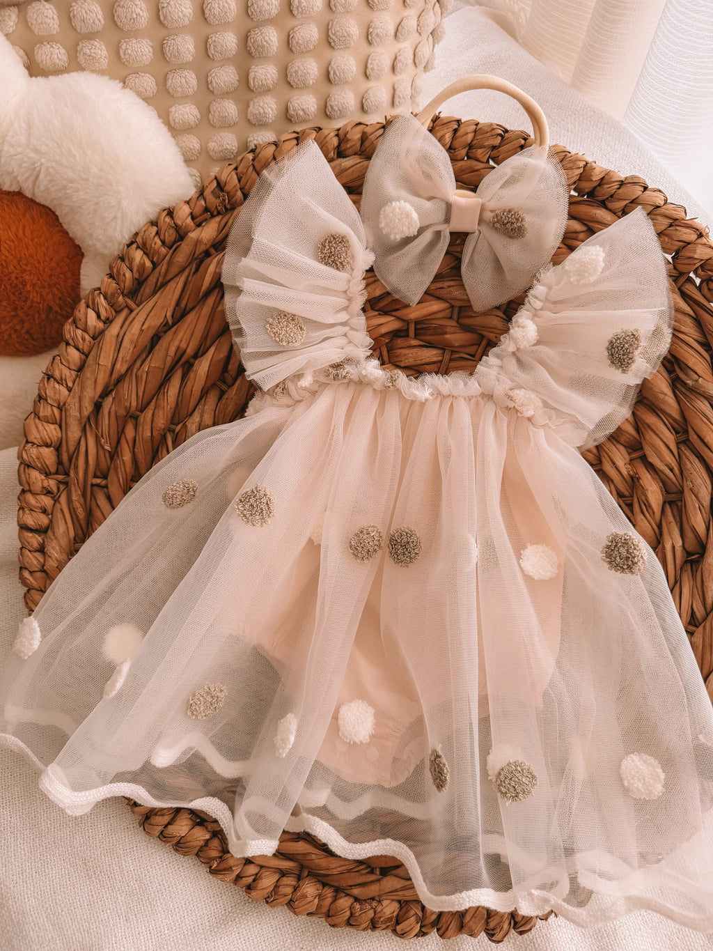 Polka Dots Dress Set