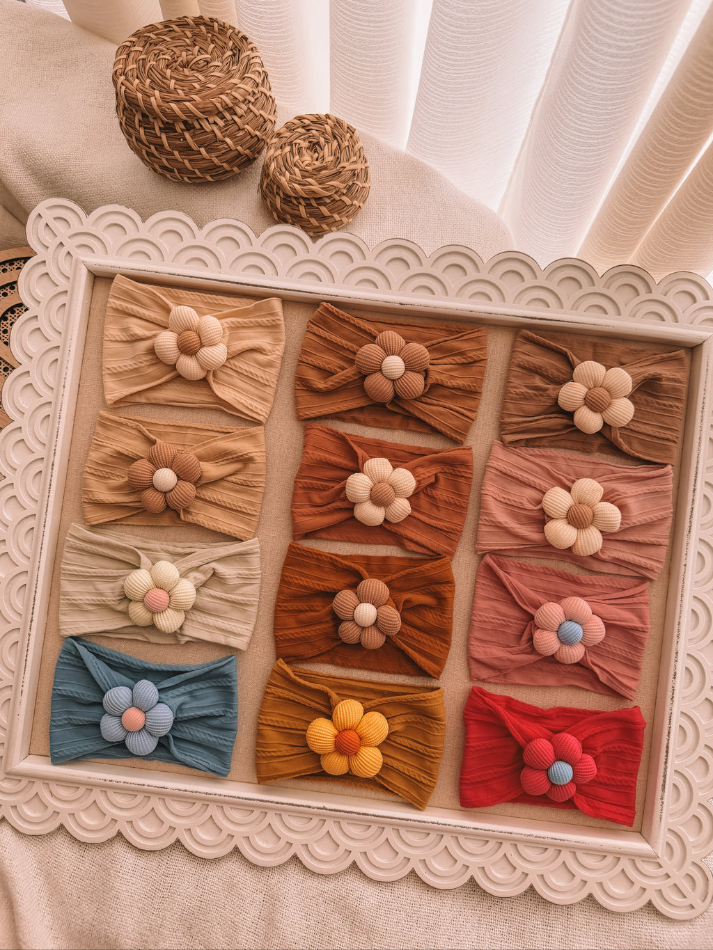 Colorful Daisy Headband