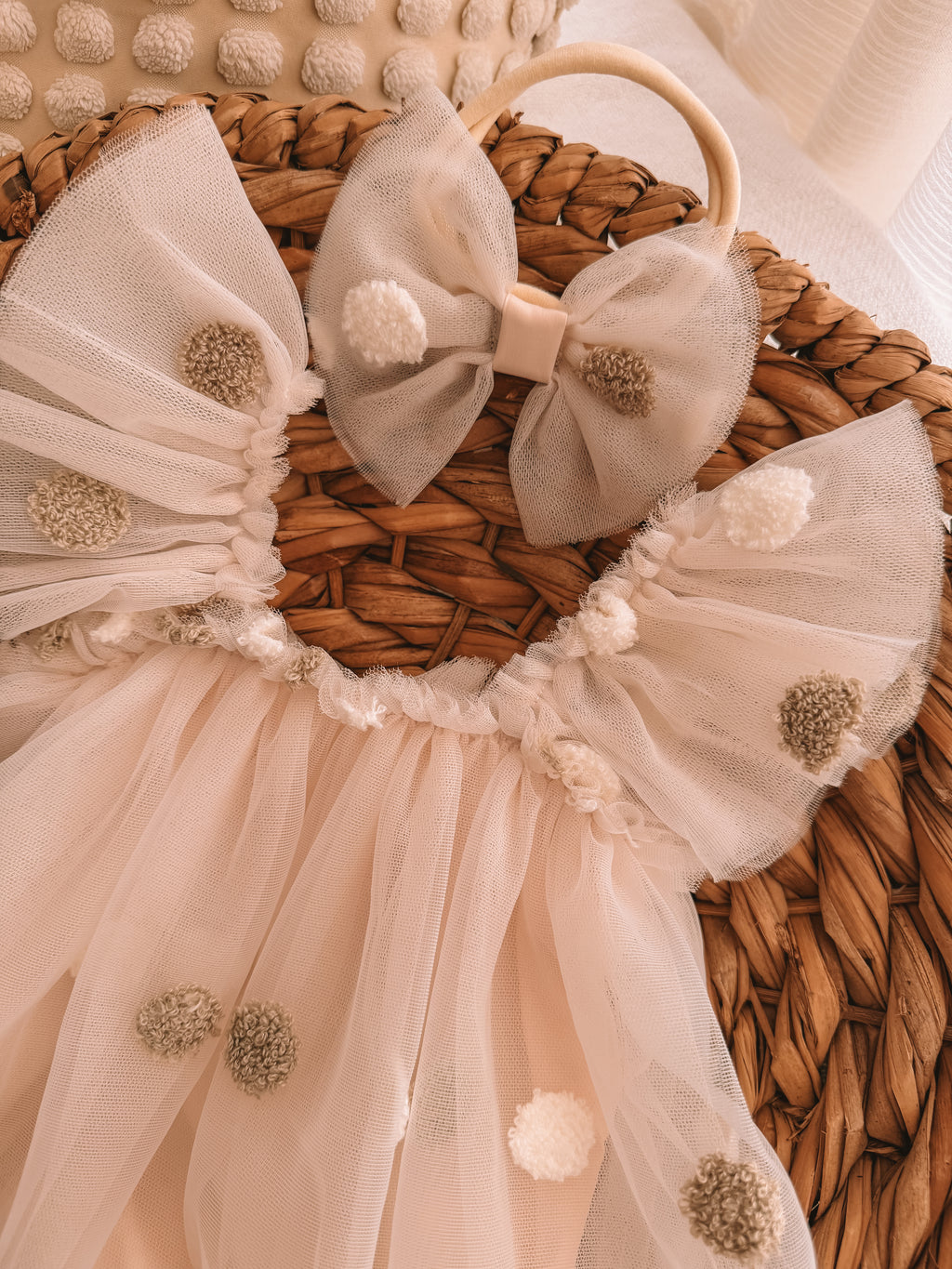 Polka Dots Dress Set