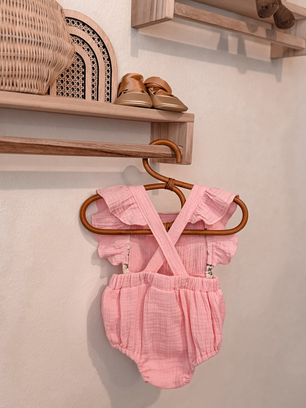 Daisy Crochet Romper Set