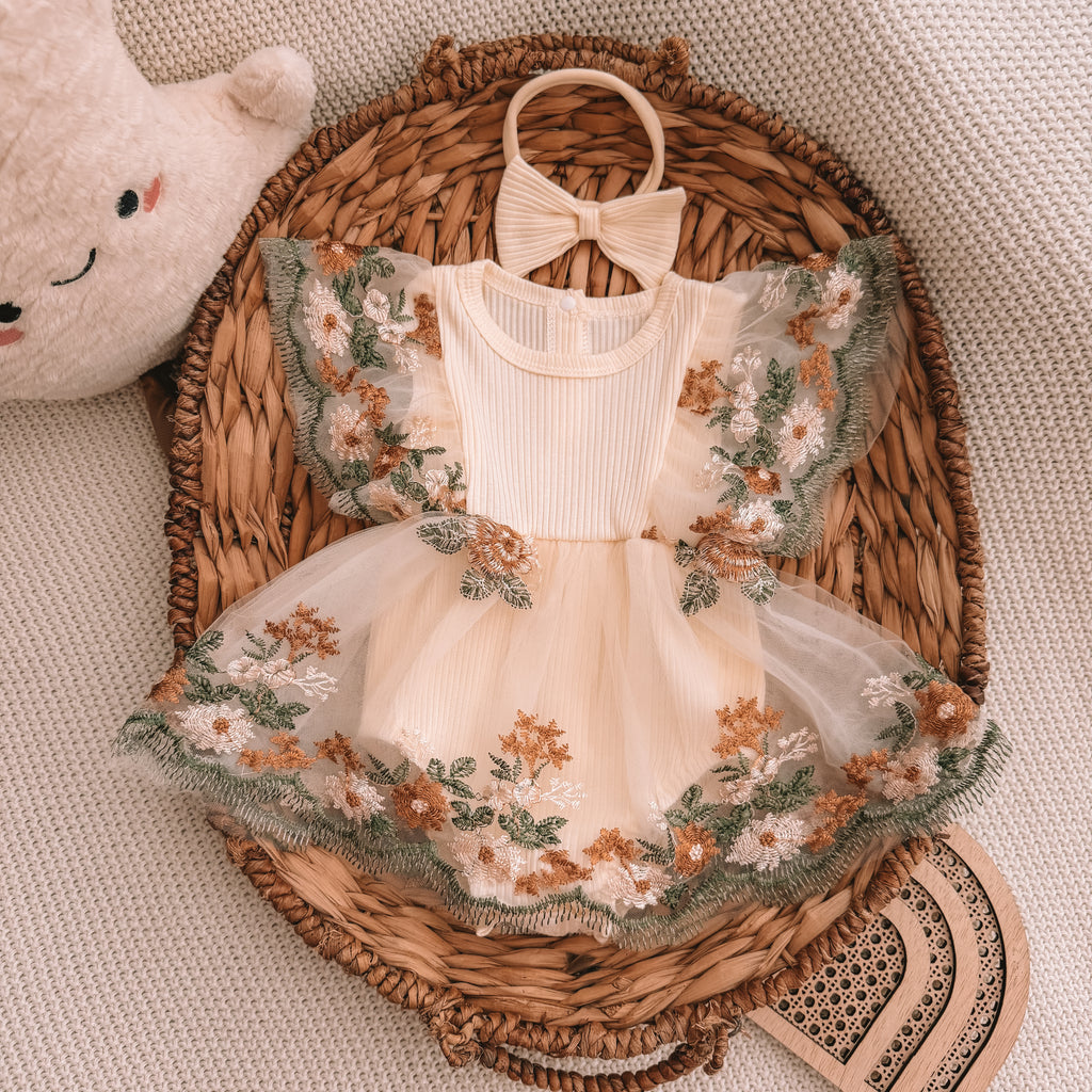 Bohemian Forest Dress Set