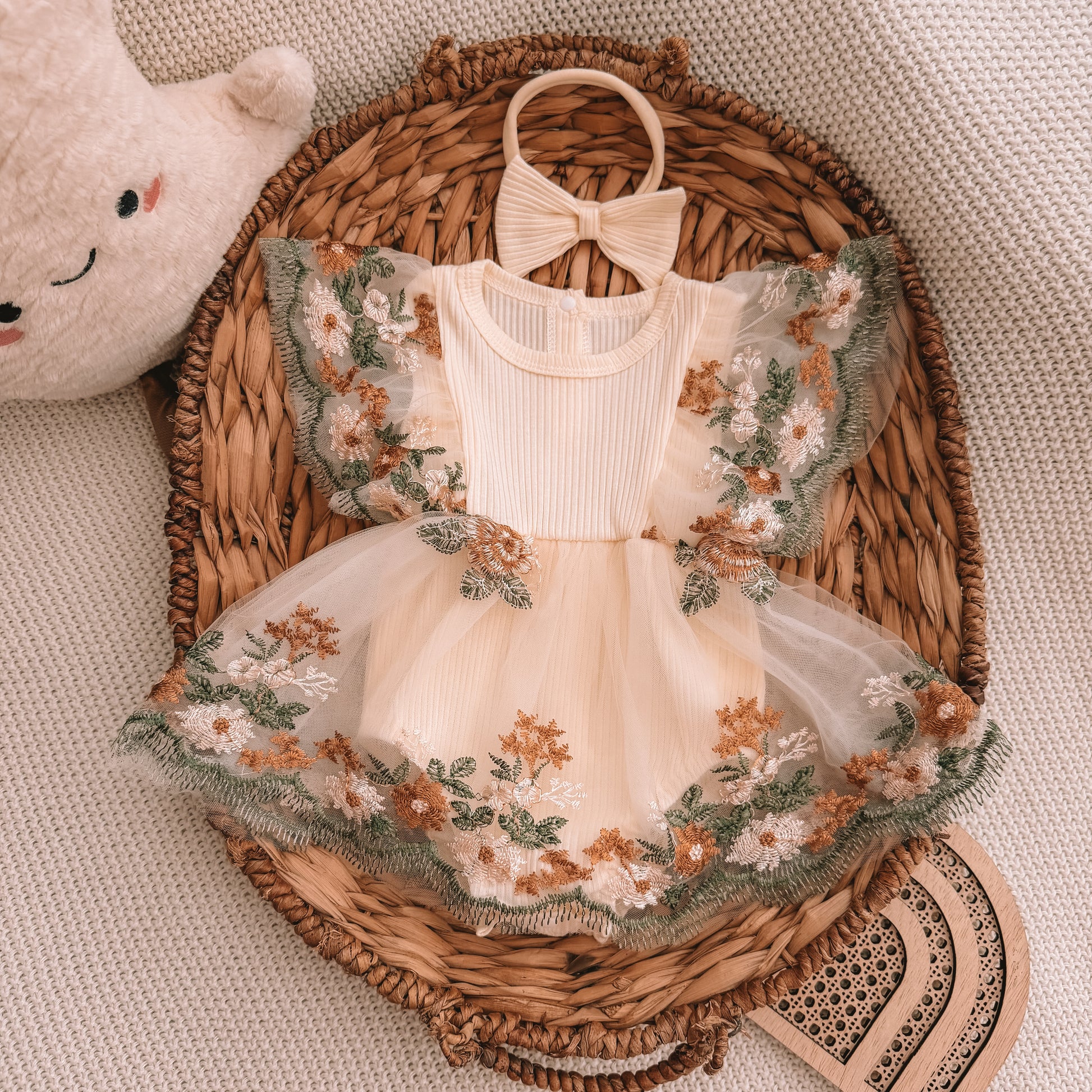 Bohemian Forest Dress Set