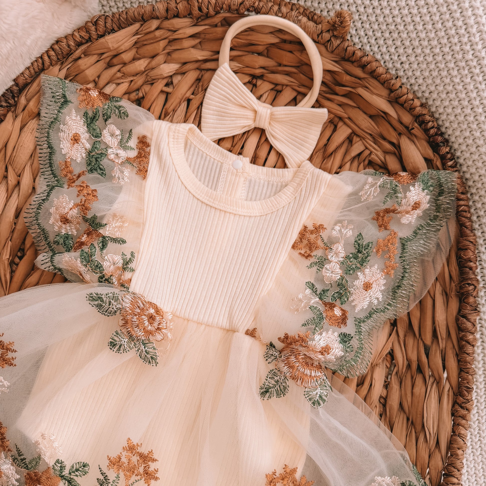Bohemian Forest Dress Set