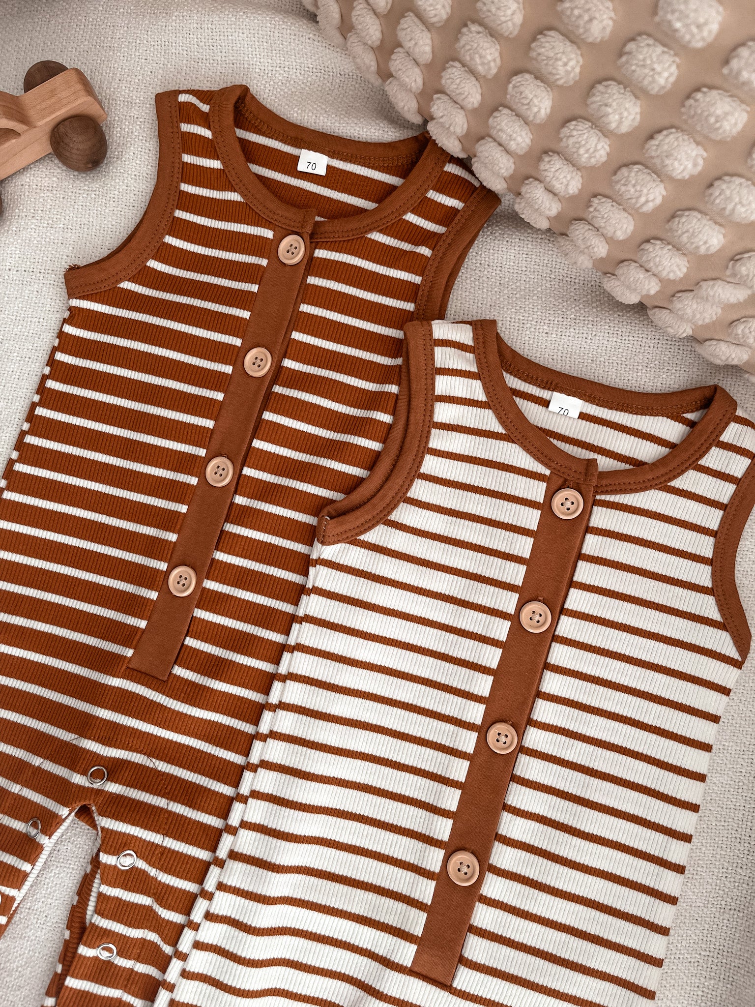 Earthy Stripes Jumpsuit