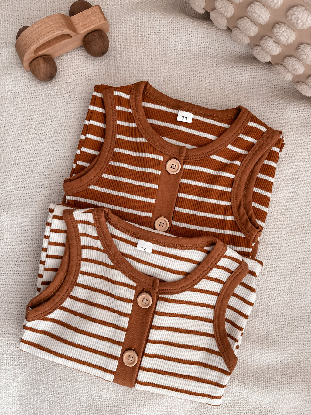 Earthy Stripes Jumpsuit