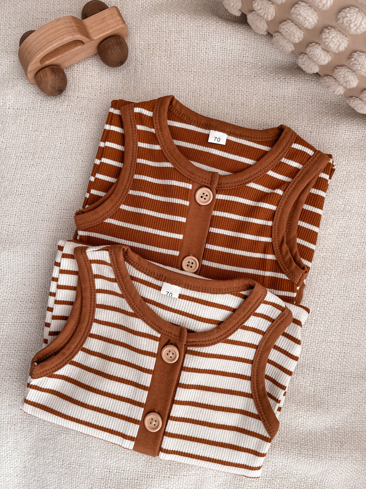 Earthy Stripes Jumpsuit